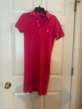 Ralph Lauren Pink Polo Shirt Dress